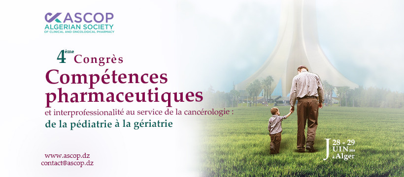 4ème Congrès International Alger 2024 - 28 au 29 juin 2024